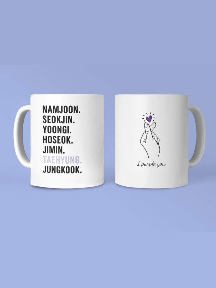 I Purple You Coffee Mug by Desi Seoul