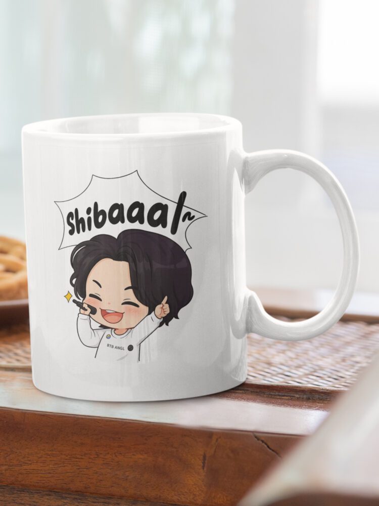 Shibaaal mug by Desi Seoul