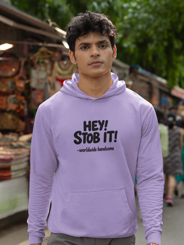 Hey! Stob it! Hoodie by Desi Seoul