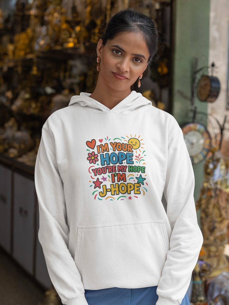 I'm Your Hope You're My Hope I'm J-Hope Hoodie by Desi Seoul