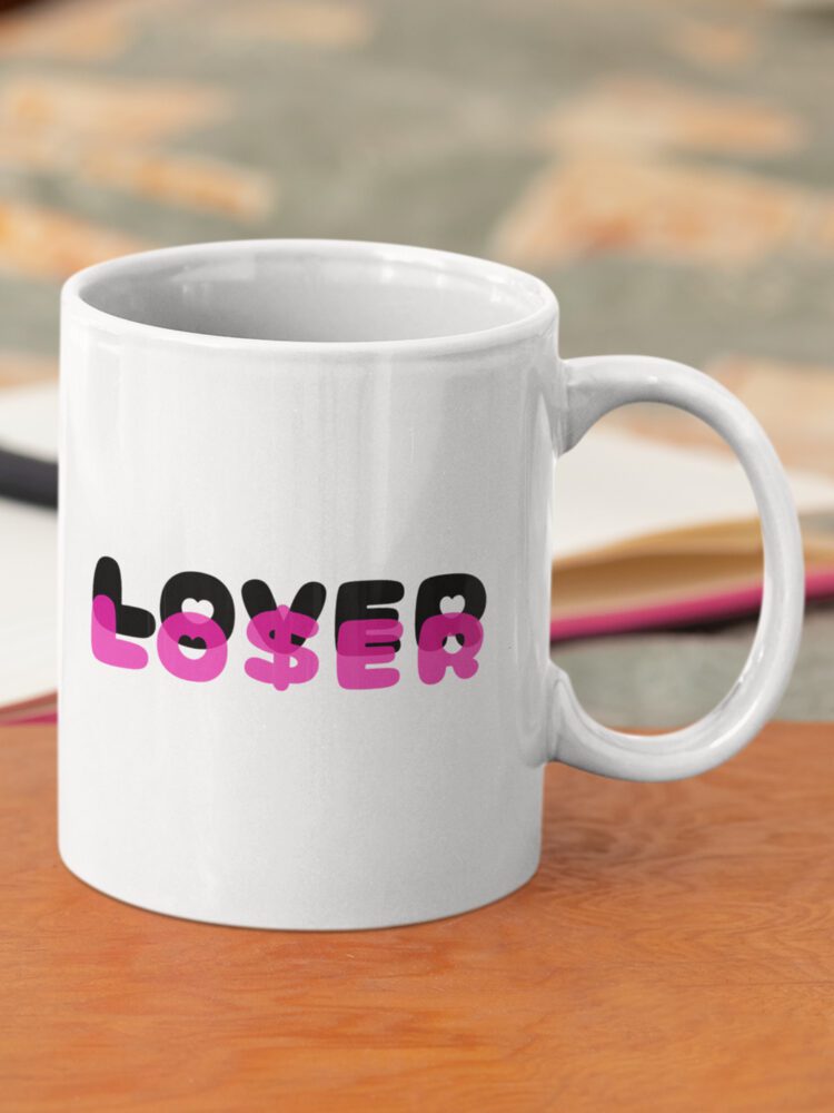 LOSER=LOVER TXT coffee mug by Desi Seoul