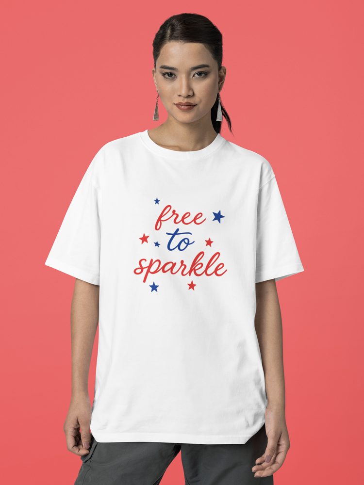 Free To Sparkle Yeonjun TXT T-shirt by Desi Seoul
