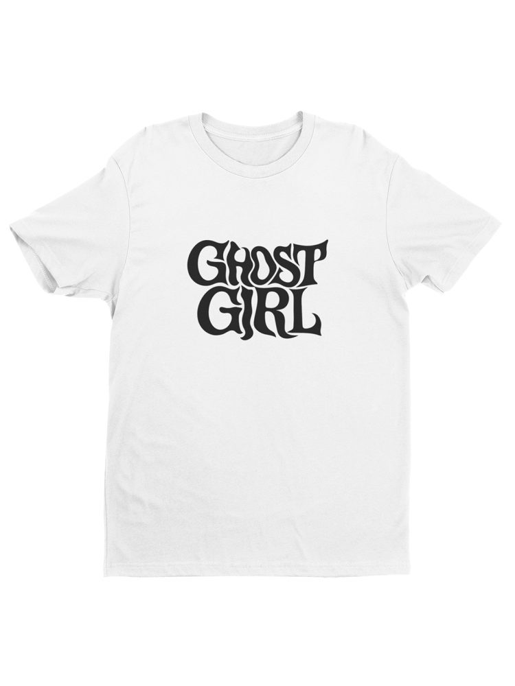 Ghost Girl TXT White T-shirt by Desi Seoul