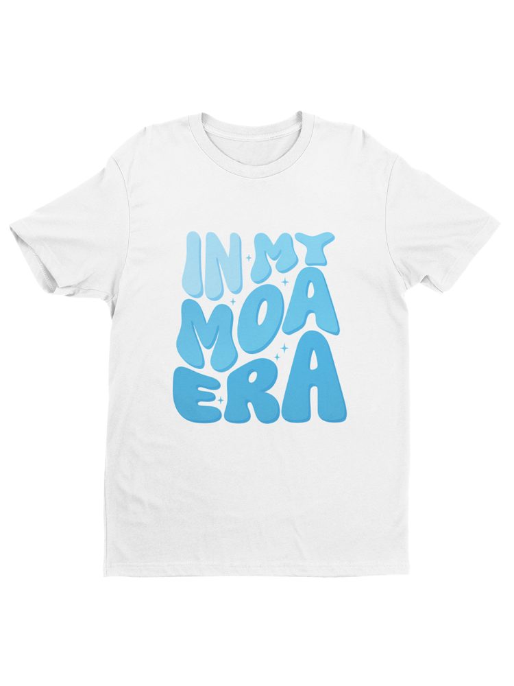 In My MOA Era White T-shirt by Desi Seoul