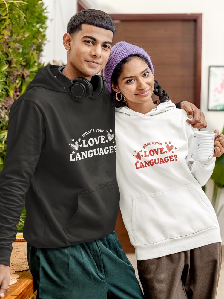Love Language TXT Hoodie by Desi Seoul