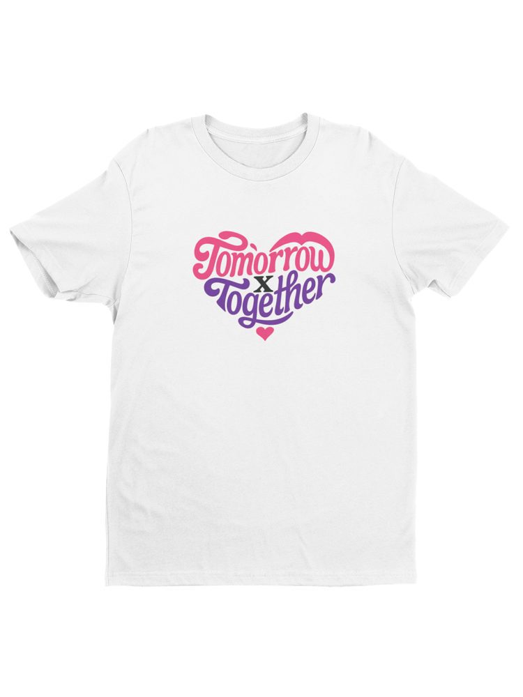Heart of Tomorrow X Together White T-Shirt by Desi Seoul