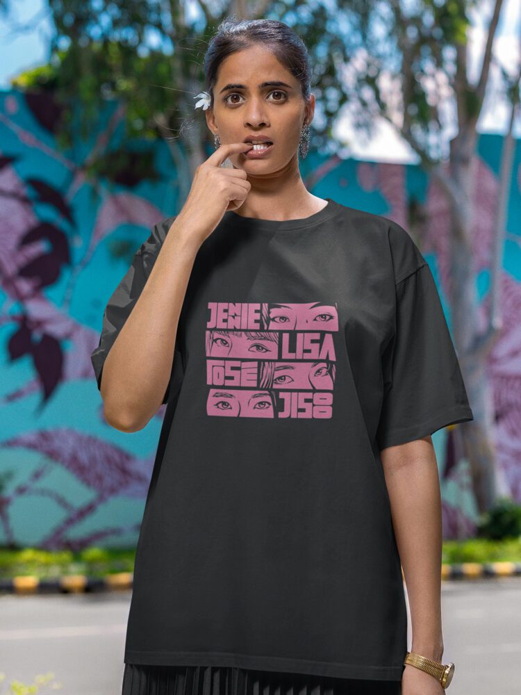 Eyes of BLACKPINK T-Shirt by Desi Seoul