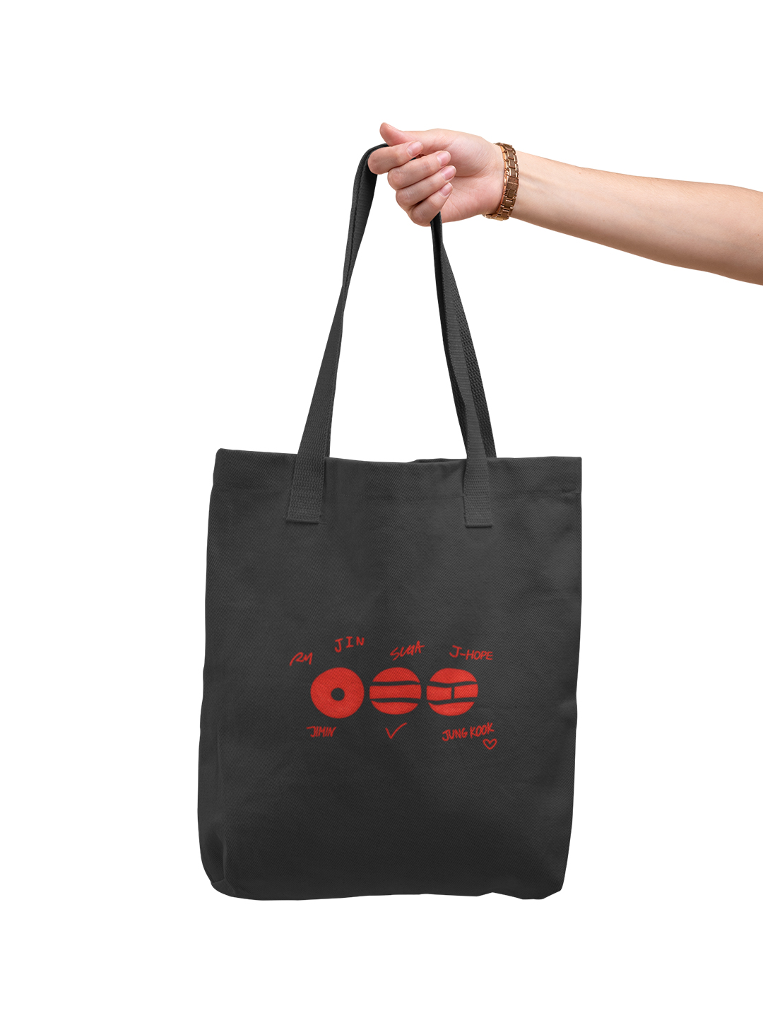Arirang OT7 Black Tote Bag by Desi Seoul