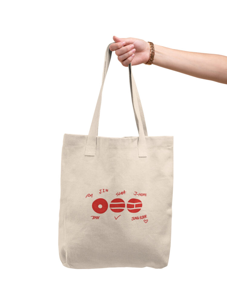 Arirang OT7 Half White Tote Bag by Desi Seoul